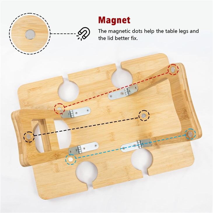 Bamboo Wine Picnic Table (7)